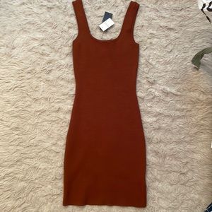 A&F • (nwt) knit contour bodycon dress